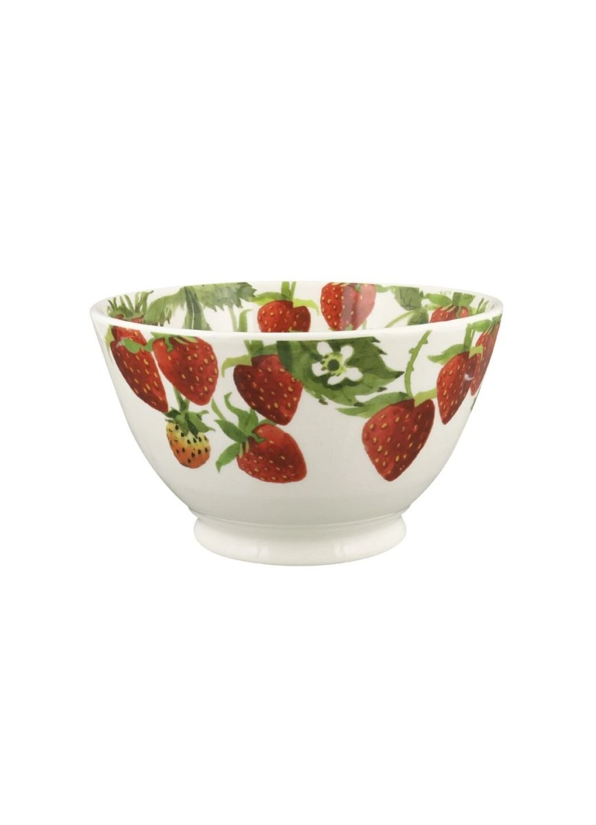 Strawberries Medium Old Bowl - RUTHERFORD & Co