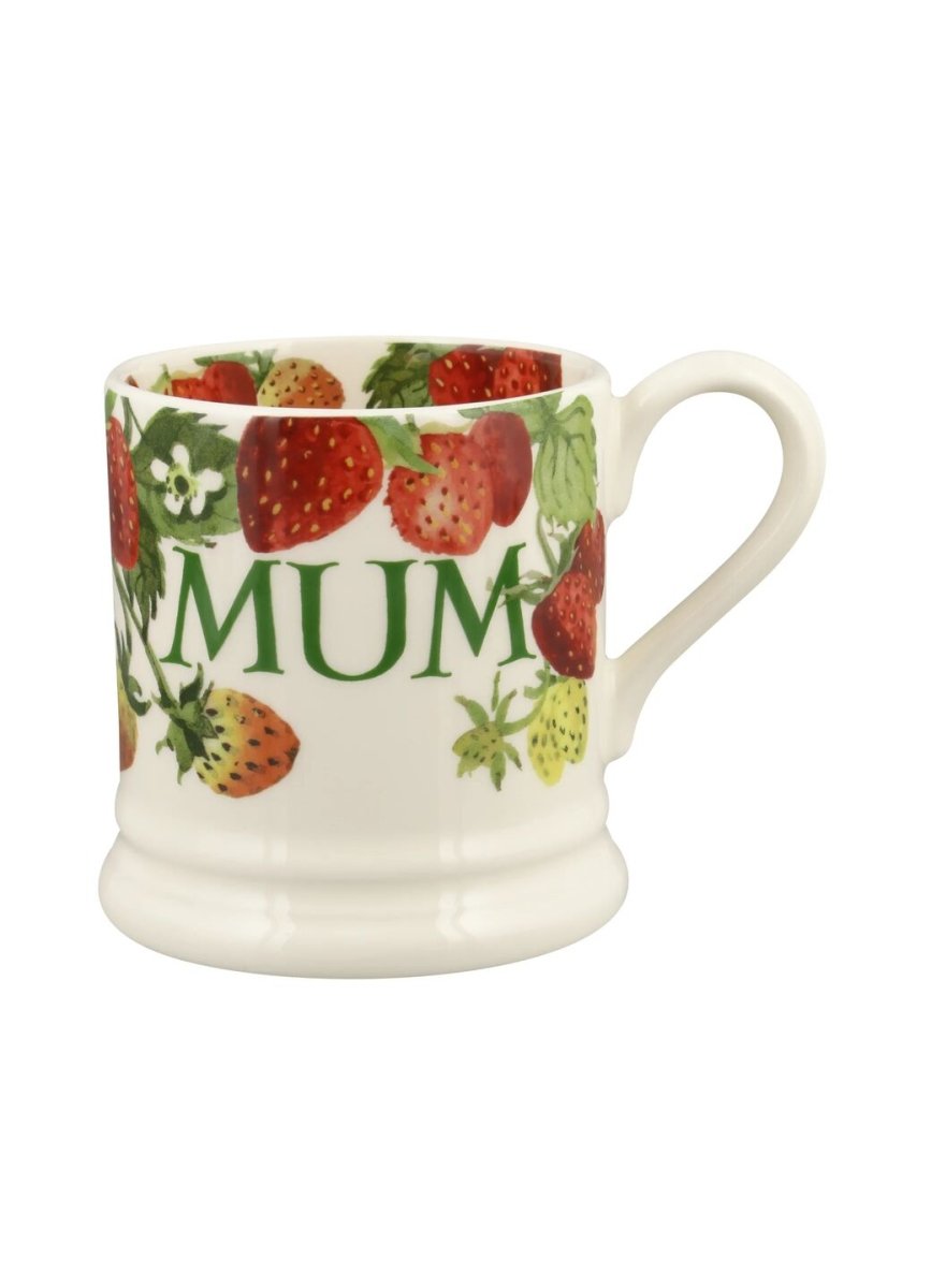 Strawberries Mum 1/2 Pint Mug - RUTHERFORD & Co