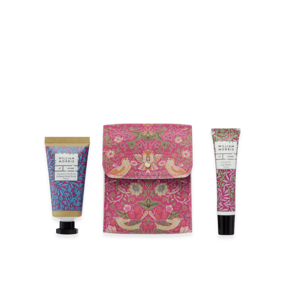 Strawberry Thief Hand & Lip Case - RUTHERFORD & Co