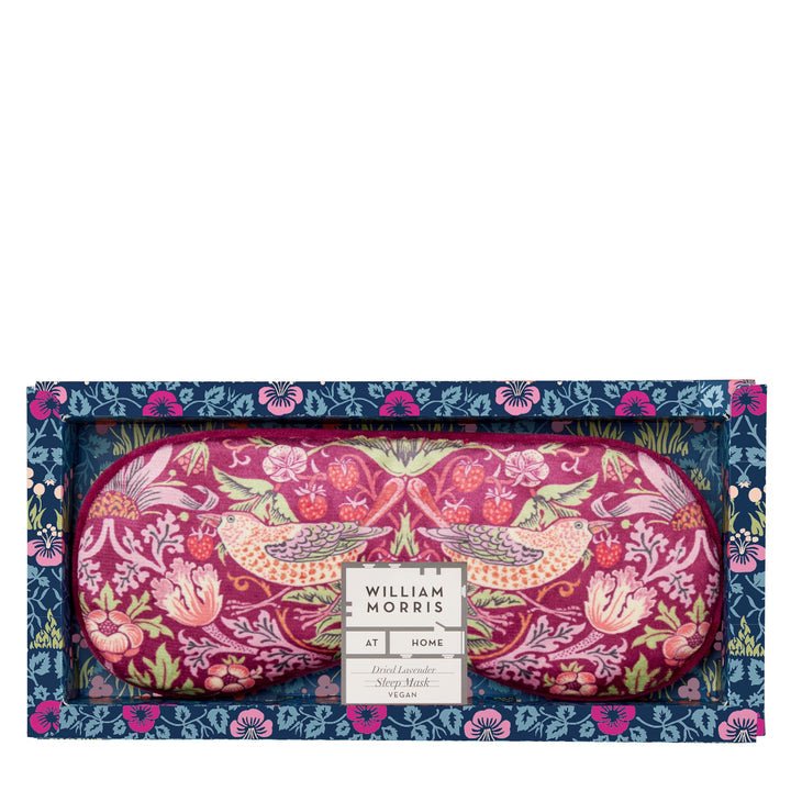 Strawberry Thief Lavender Sleep Mask - RUTHERFORD & Co