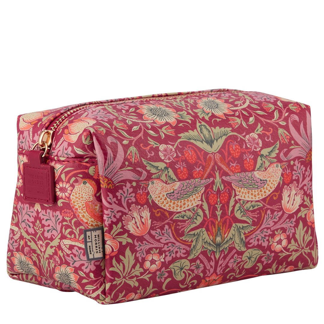 Strawberry Thief Medium Wash Bag - RUTHERFORD & Co
