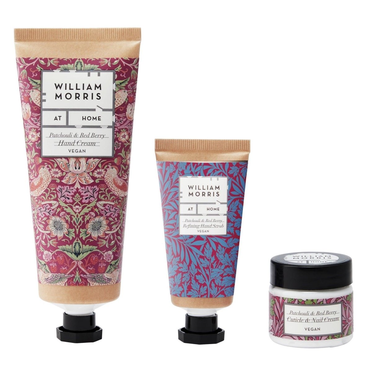 Strawberry Thief Patchouli & Red Berry Hand Care Treats Set - RUTHERFORD & Co