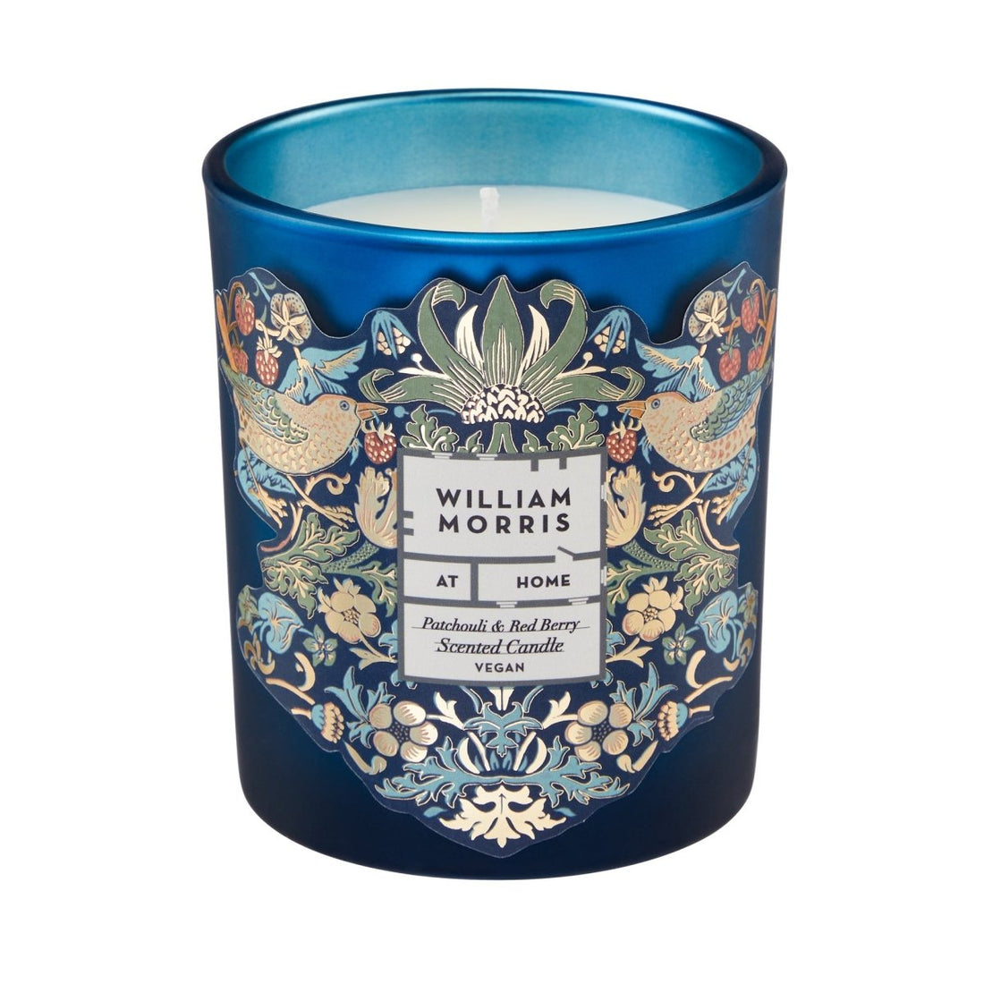 Strawberry Thief Scented Candle, 180g - RUTHERFORD & Co