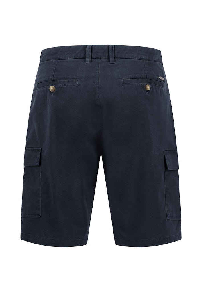Summer Stretch Cargo Bermuda Dark Navy - RUTHERFORD & Co