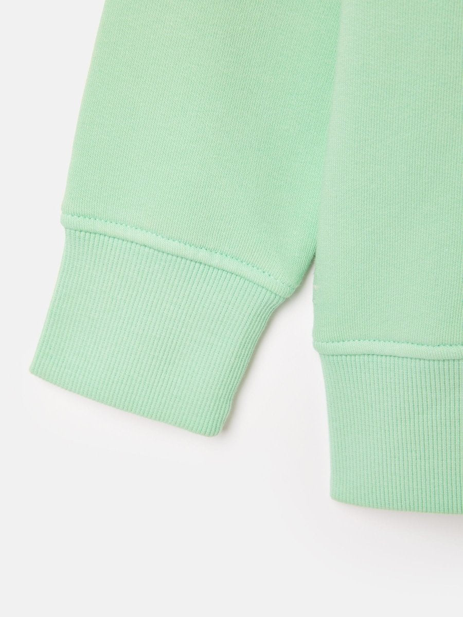 Sundaze Green Crew Neck Slogan Sweatshirt - RUTHERFORD & Co