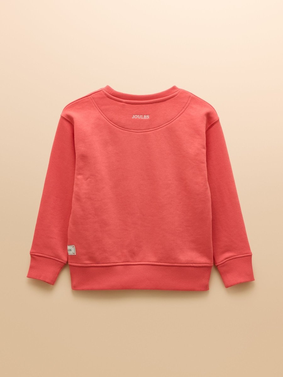 Sundaze Red Crew Neck Slogan Sweatshirt - RUTHERFORD & Co