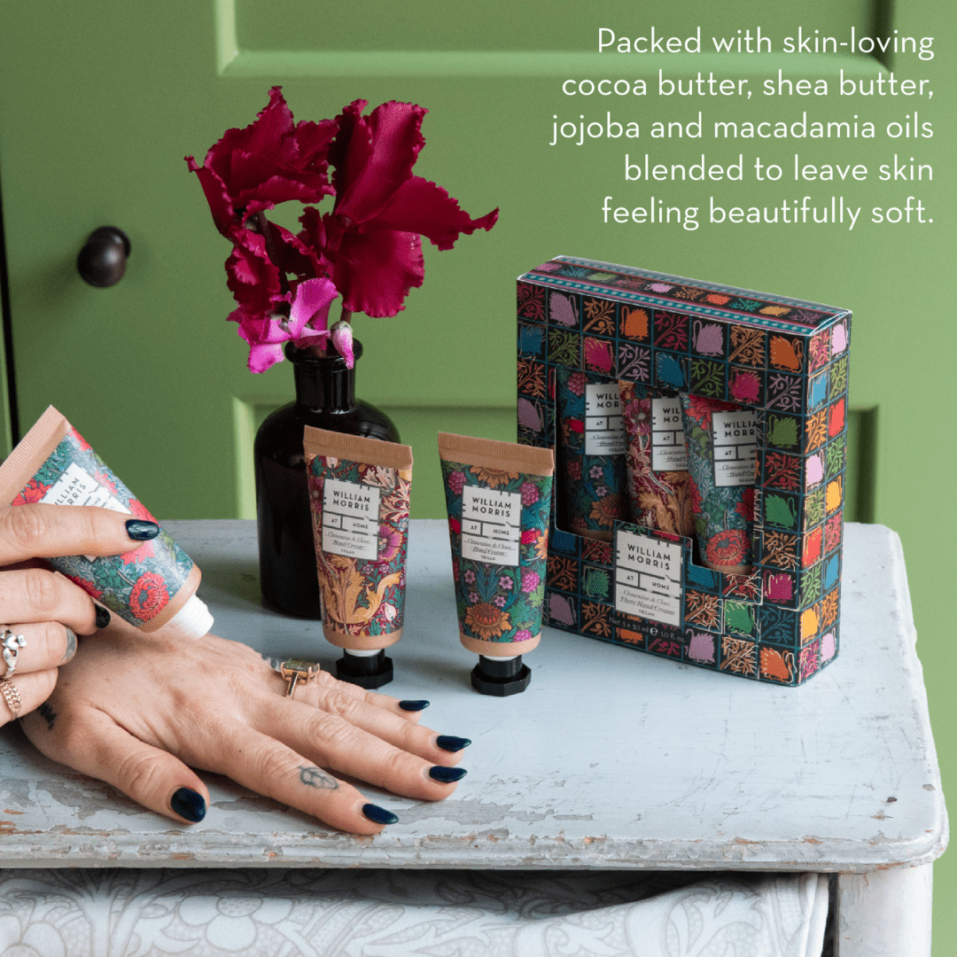 Sunflower Swan Clementine & Clove Three Hand Creams - RUTHERFORD & Co