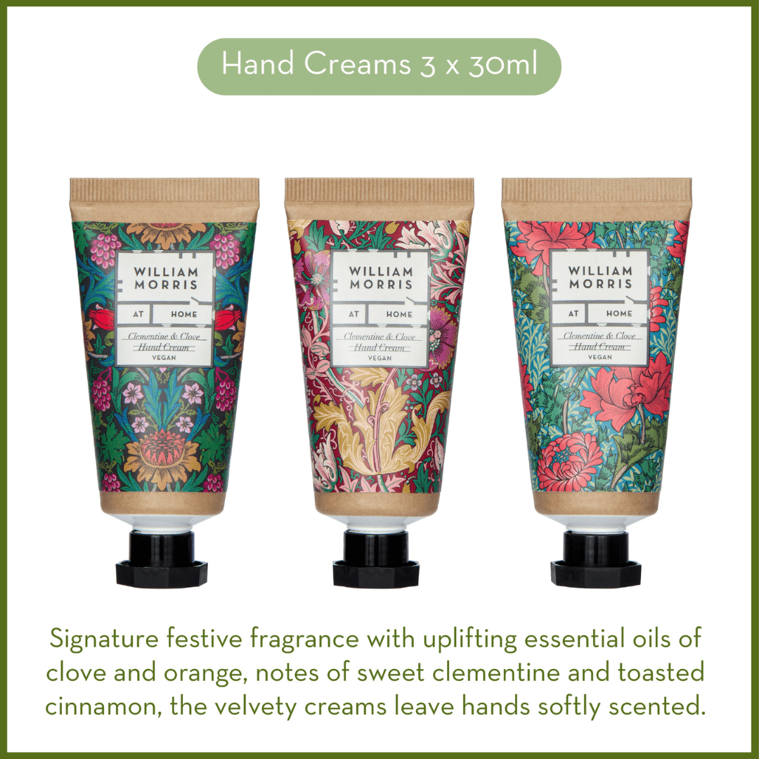 Sunflower Swan Clementine & Clove Three Hand Creams - RUTHERFORD & Co