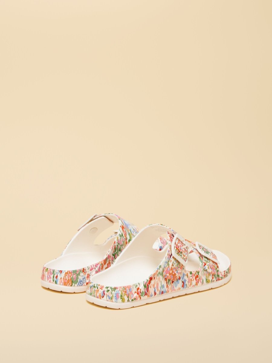 Sunseeker Ditsy EVA Double Buckle Sliders - RUTHERFORD & Co