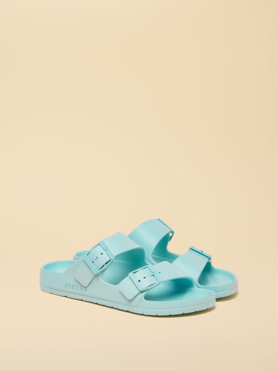 Sunseeker Light Blue EVA Double Buckle Sliders - RUTHERFORD & Co
