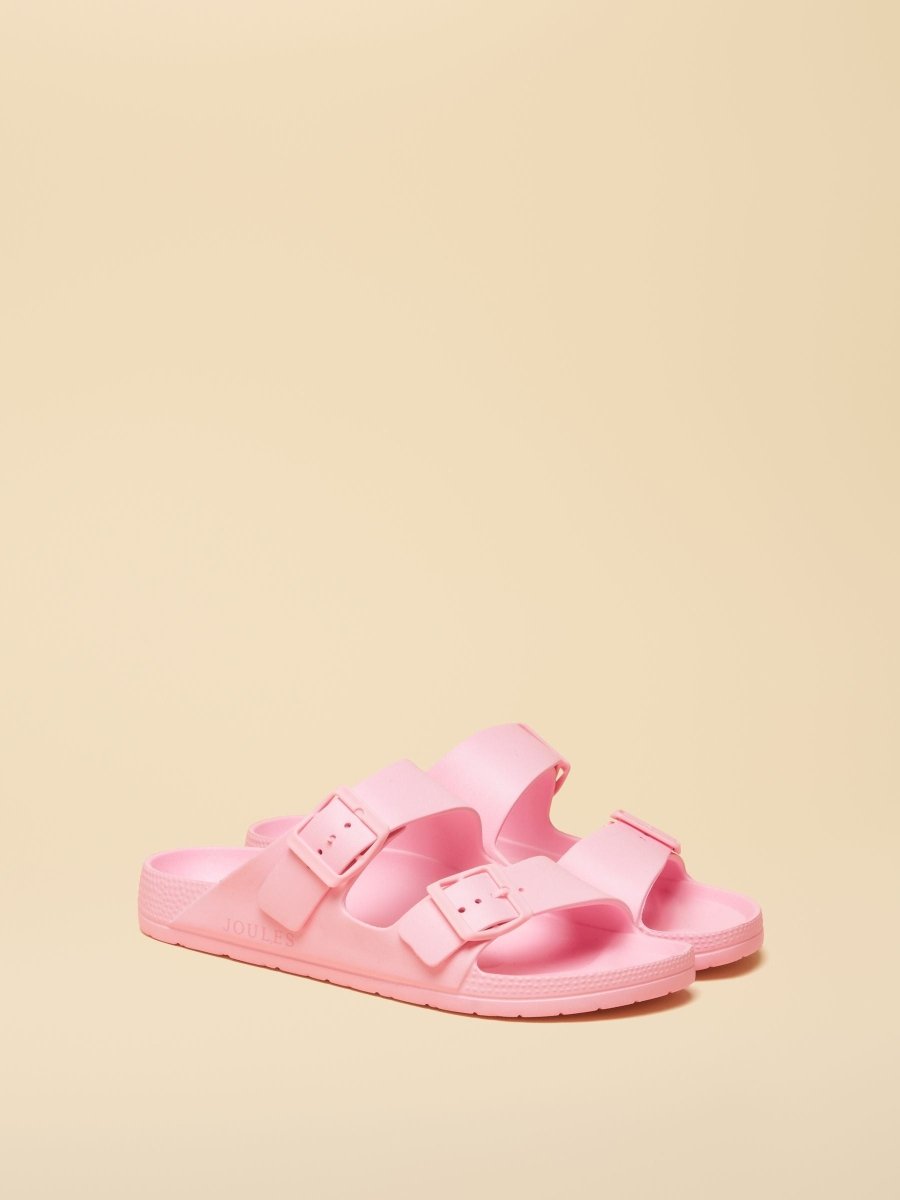 Sunseeker Light Pink EVA Double Buckle Sliders - RUTHERFORD & Co