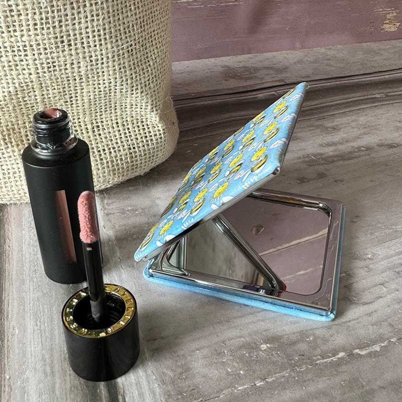Sunshine Bees Compact Mirror - RUTHERFORD & Co