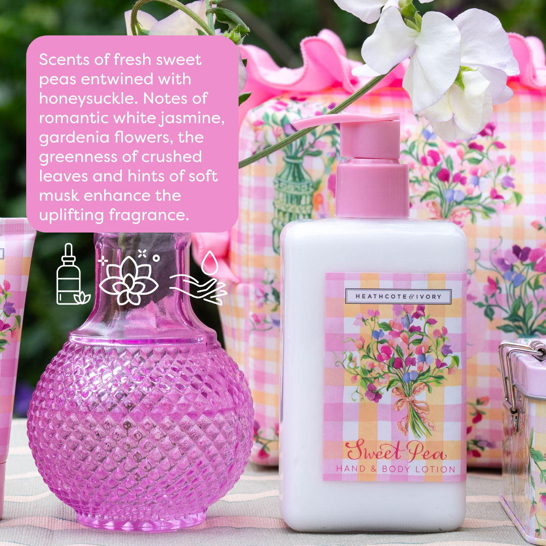 Sweet Pea Hand & Body Lotion - RUTHERFORD & Co