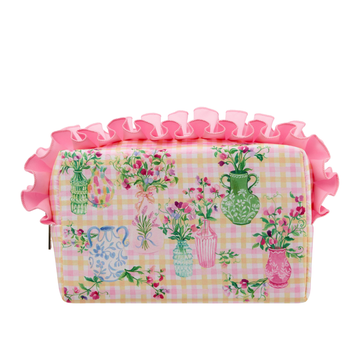 Sweet Pea Ruffle Wash Bag - RUTHERFORD & Co