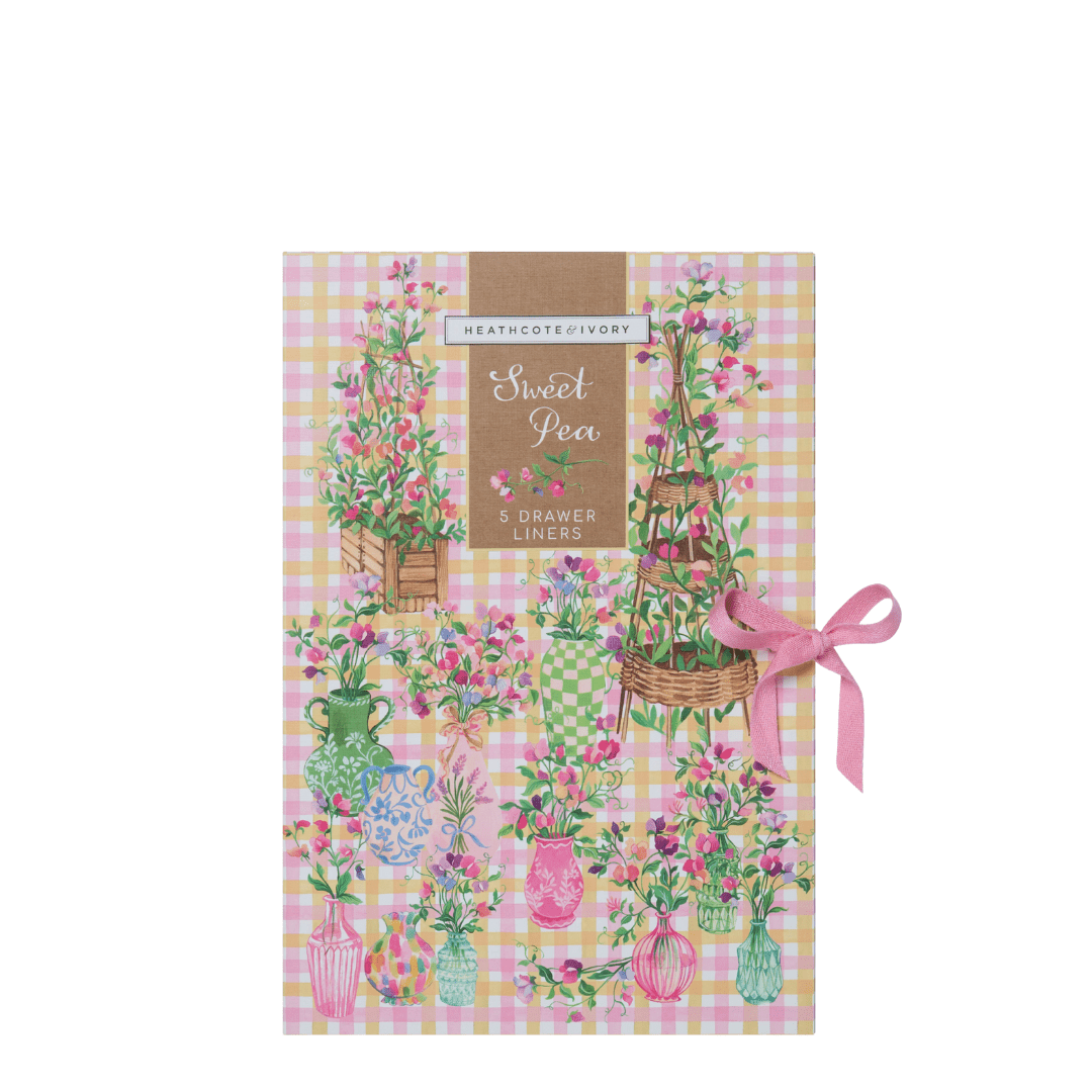 Sweet Pea Scented Drawer Liners - RUTHERFORD & Co