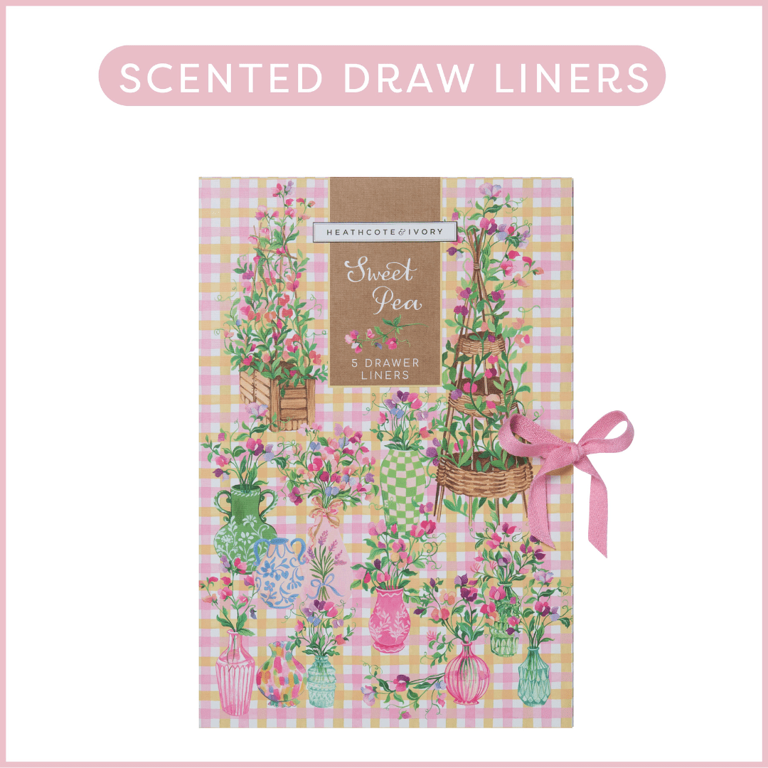 Sweet Pea Scented Drawer Liners - RUTHERFORD & Co
