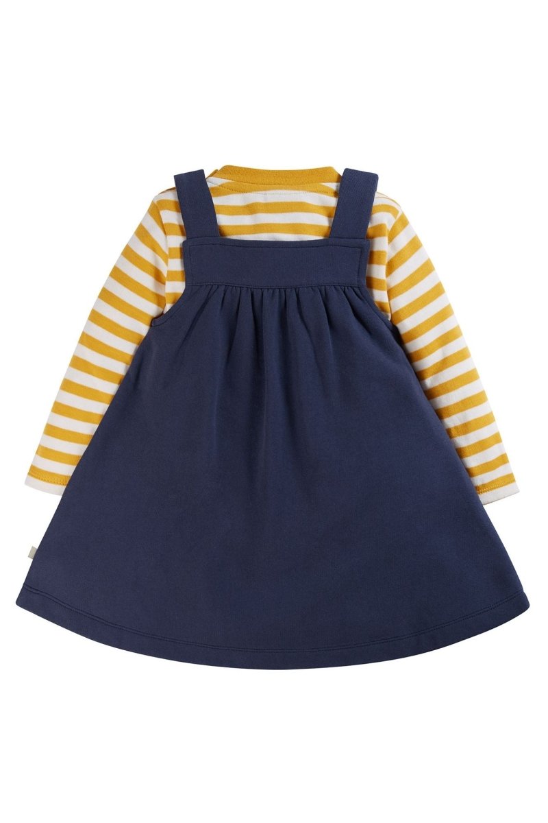 Switch Pippa Pinafore Outfit - Gold Stripe - RUTHERFORD & Co