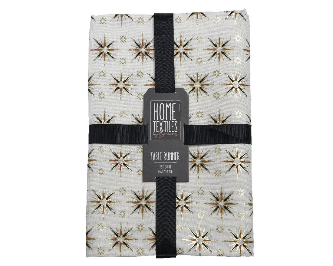 Tablerunner - Star Foil - RUTHERFORD & Co