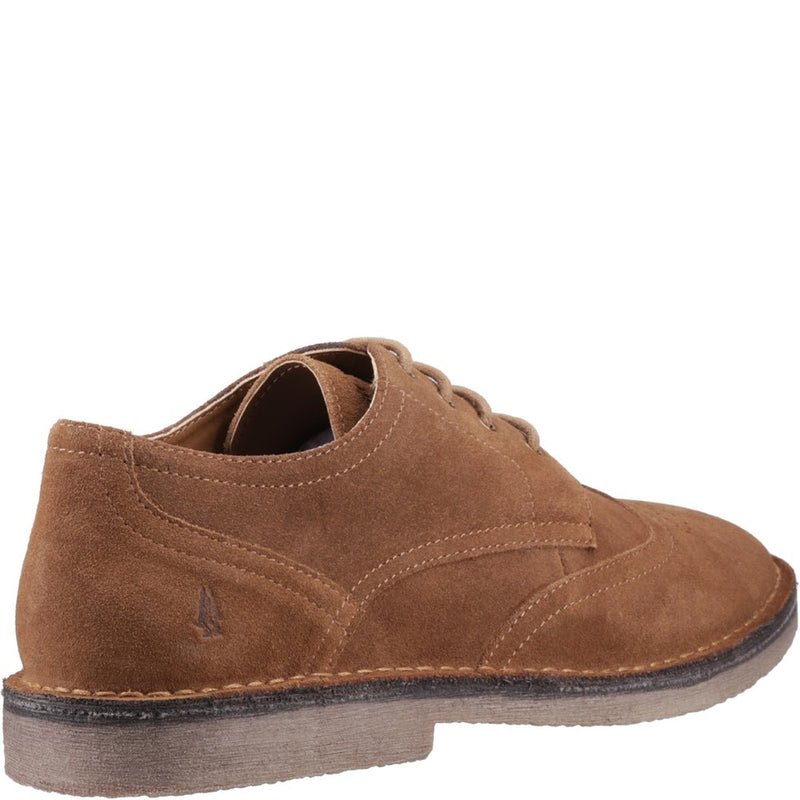 Tan Samson Wingtip Lace Up Shoes - RUTHERFORD & Co