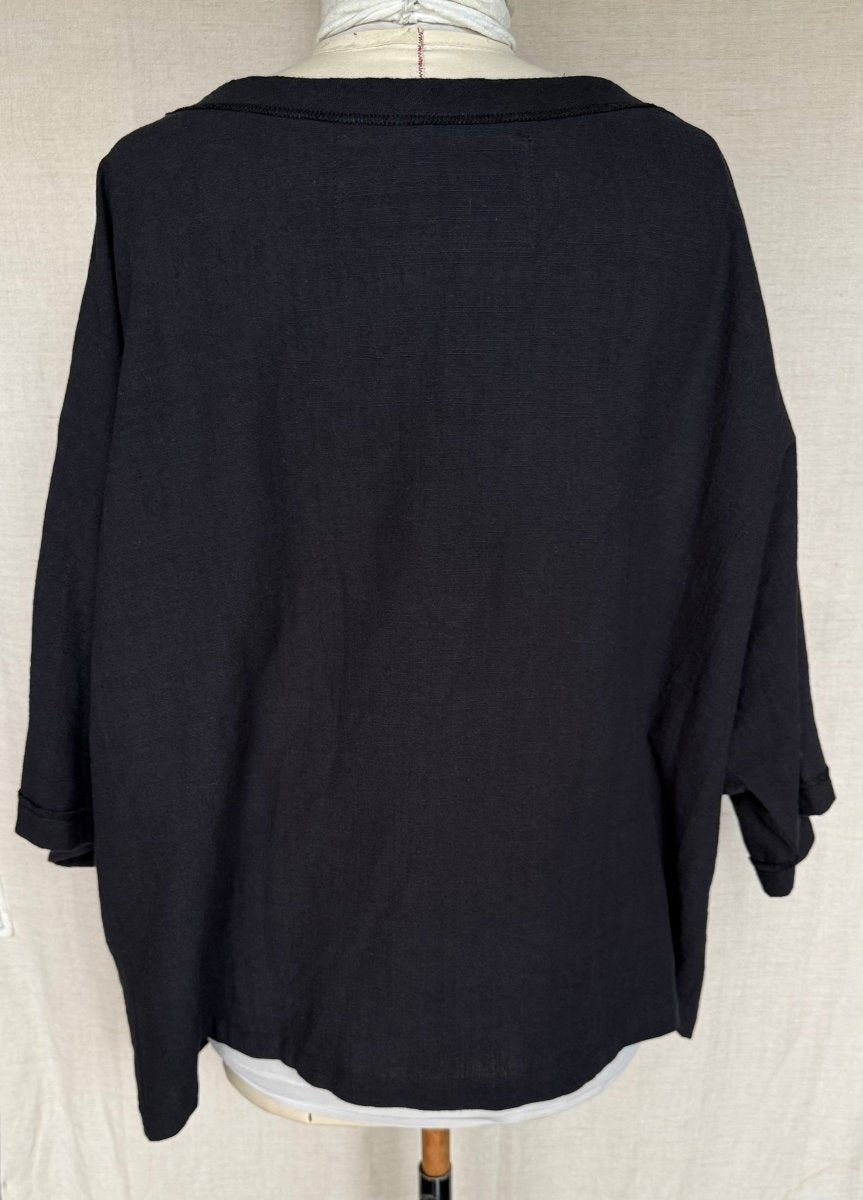 Tara Vao Marina 3091 L L. Top Black - RUTHERFORD & Co