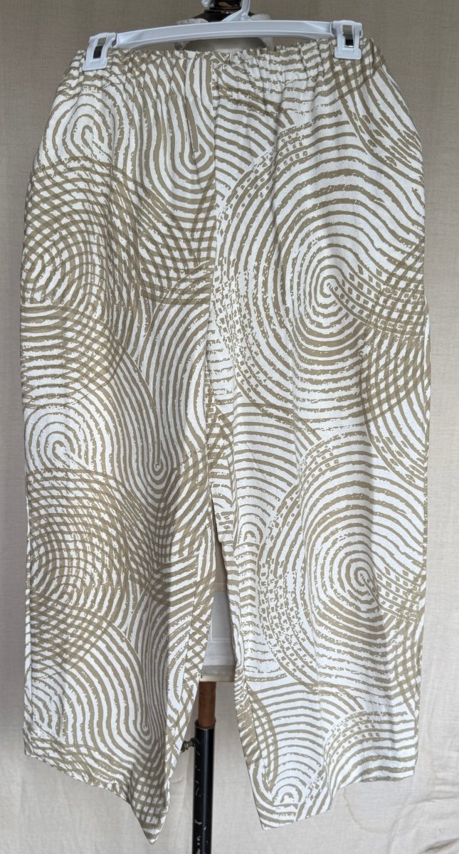 Tara Vao Marlen 4527 Pants Ecru Floral / Print - RUTHERFORD & Co