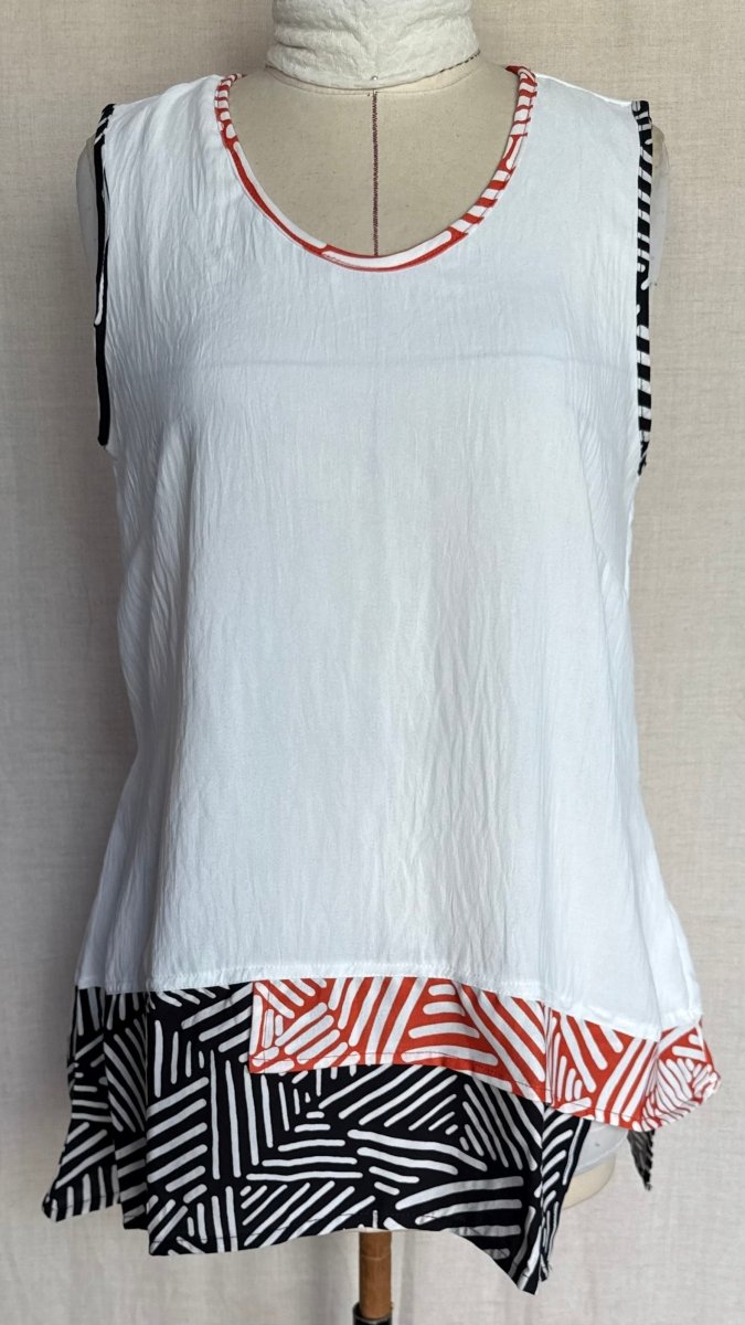 Tara Vao Moana 2139 L. Top Ecru - RUTHERFORD & Co