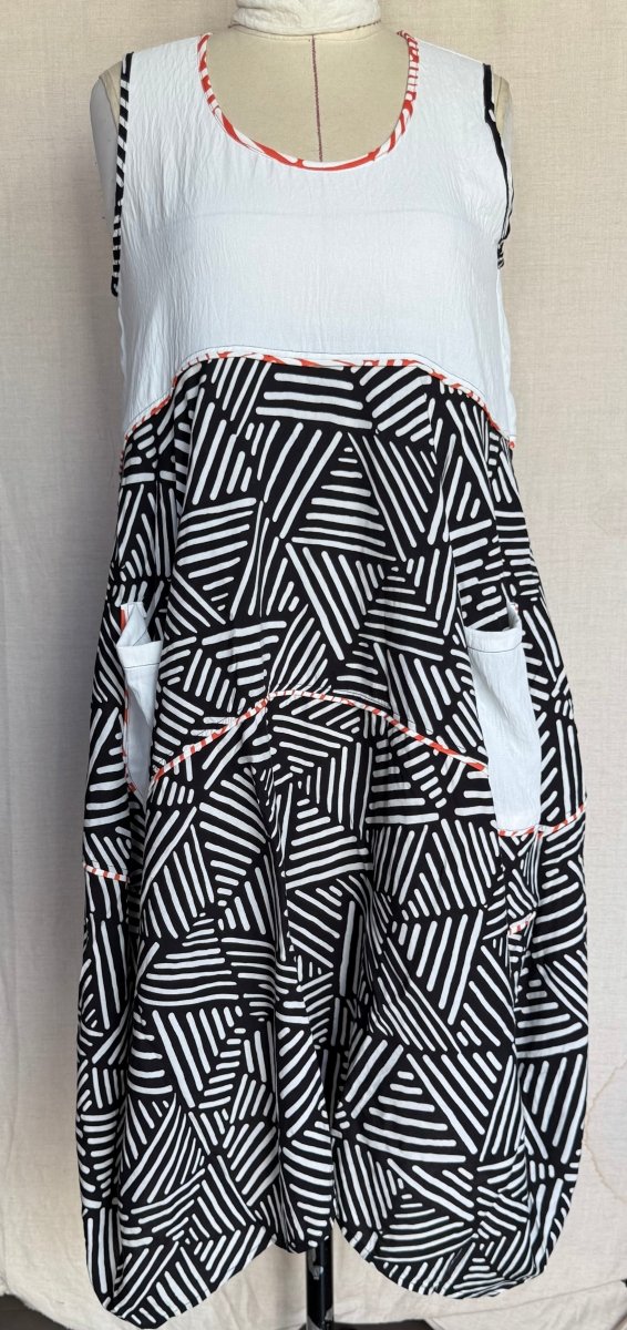 Tara Vao Moana 8151 L Dress Ecru - RUTHERFORD & Co