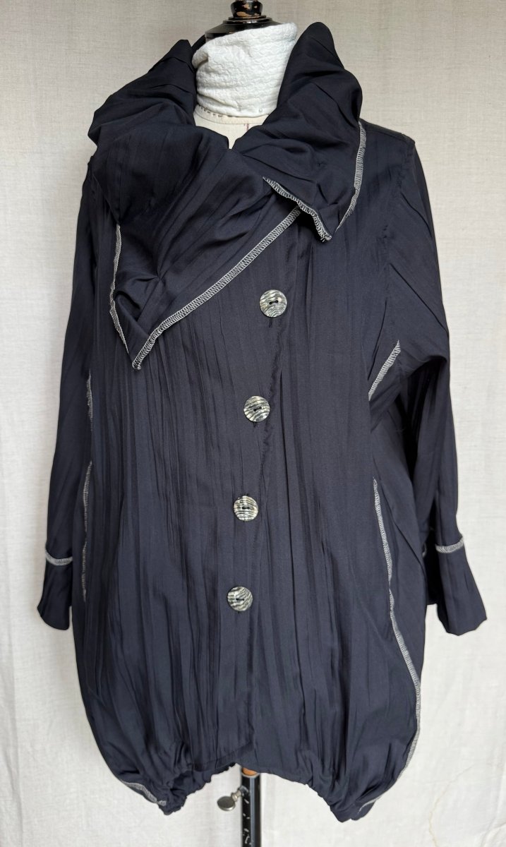 Tara Vao Morgan 6049 L. Jacket Black - RUTHERFORD & Co