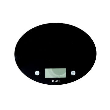 Taylor Slimline Digital Dual Kitchen Scale, 5kg / 5000ml, Black Glass - RUTHERFORD & Co