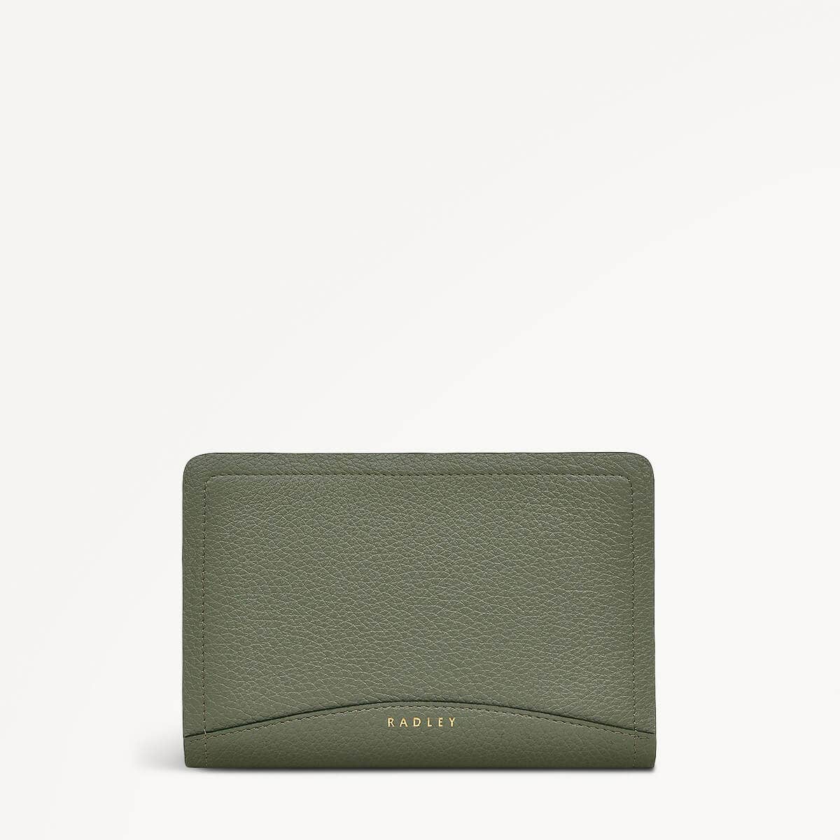 THE CHANCERY/DARK OLIVE/MEDIUM ZIP AROUND PURSE - RUTHERFORD & Co