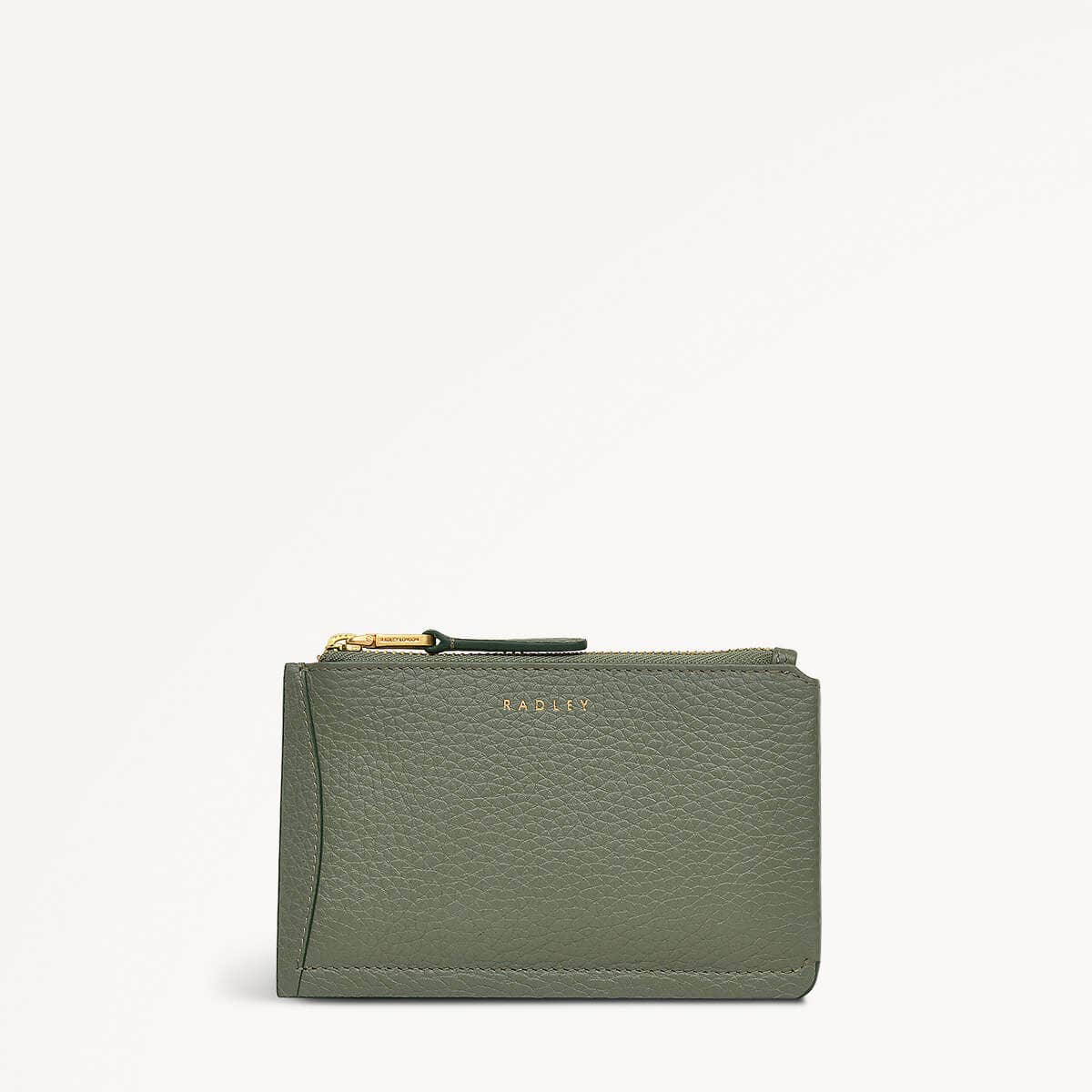 THE CHANCERY/DARK OLIVE/MEDIUM ZIPTOP COIN PURSE - RUTHERFORD & Co