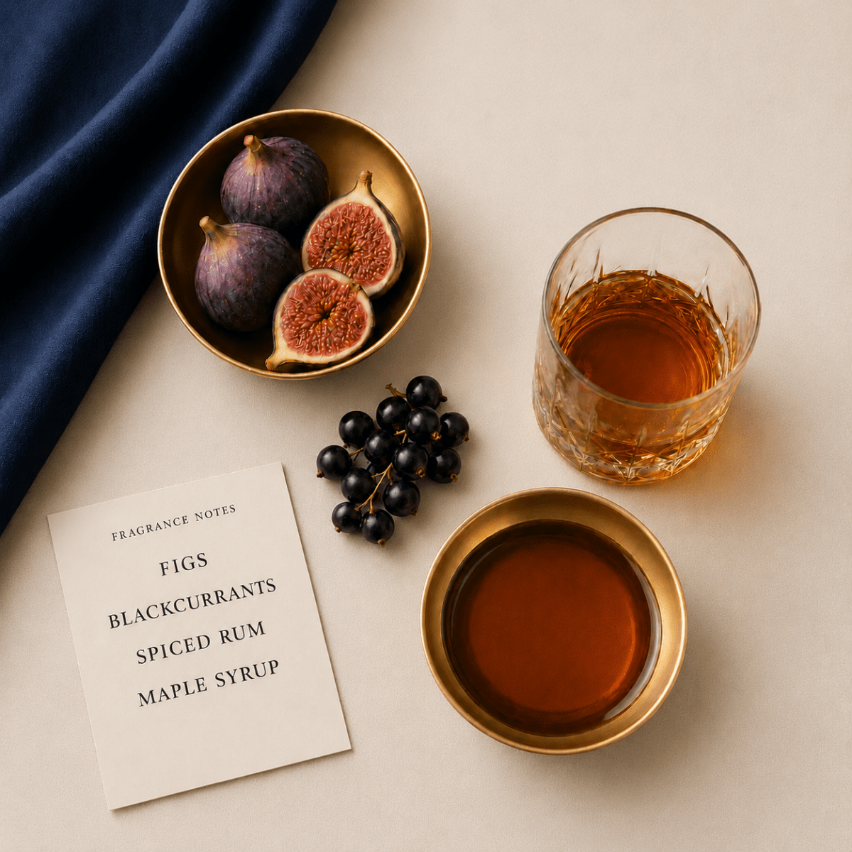 The Icon - Spiced Rum & Fig - Soy Wax Melt Bar 79g - RUTHERFORD & Co