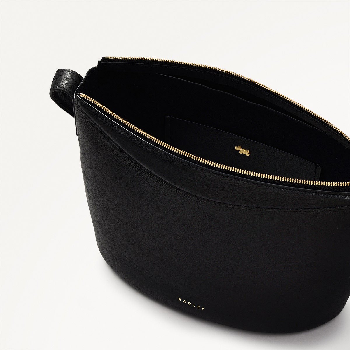 THE KENSAL/BLACK/SMALL ZIPTOP CROSSBODY - RUTHERFORD & Co