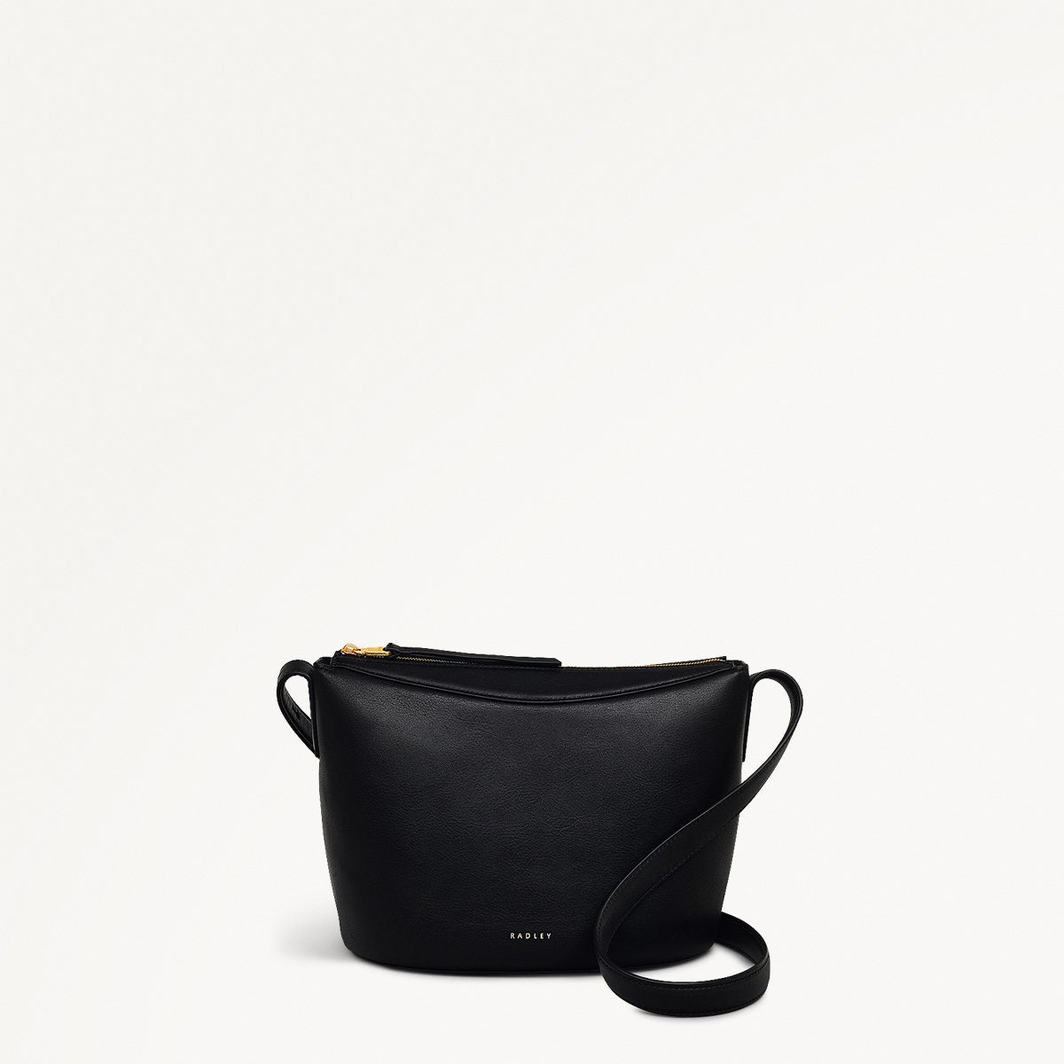THE KENSAL/BLACK/SMALL ZIPTOP CROSSBODY - RUTHERFORD & Co