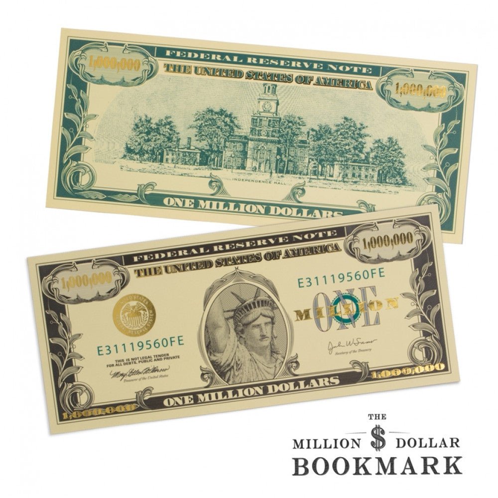 The Millionaires Bookmark - RUTHERFORD & Co