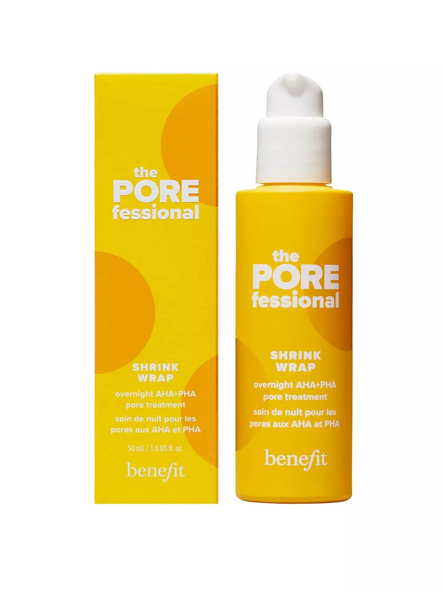 The Porefessional Shrink Wrap Overnight AHA & PHA Pore Treatment 50ml - RUTHERFORD & Co