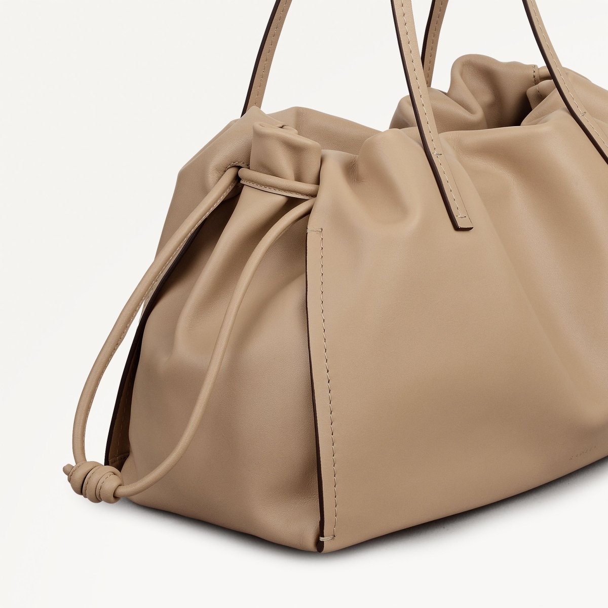 The Roxburgh Large Drawstring Shoulder Sahara - RUTHERFORD & Co