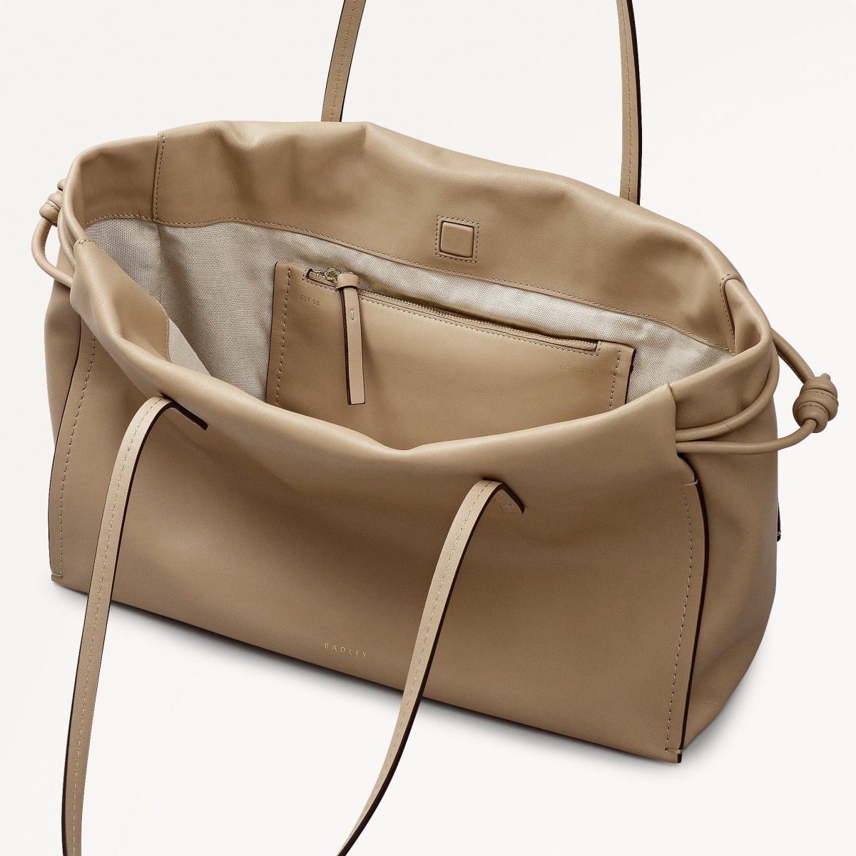 The Roxburgh Large Drawstring Shoulder Sahara - RUTHERFORD & Co