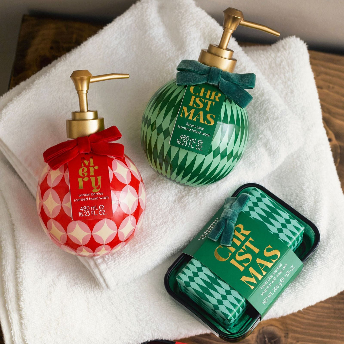 Forest Pine Geo Bauble Hand Wash 480ml