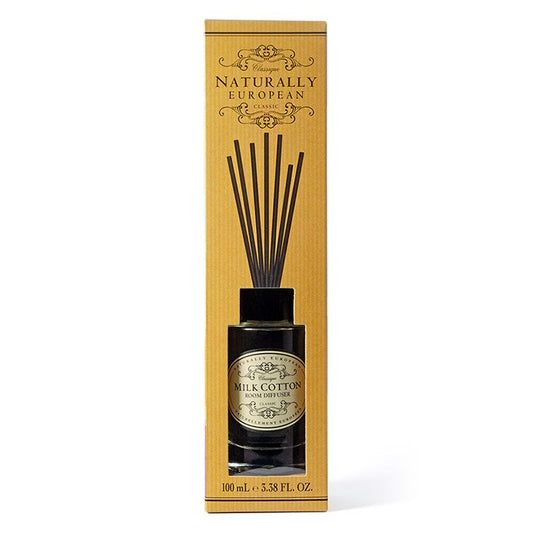 Naturally European Milk Cotton Room Diffuser 100ml