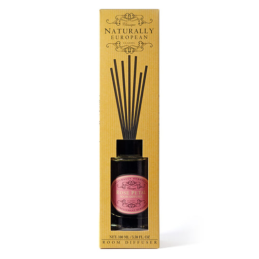 Naturally European Rose Petal Room Diffuser 100ml