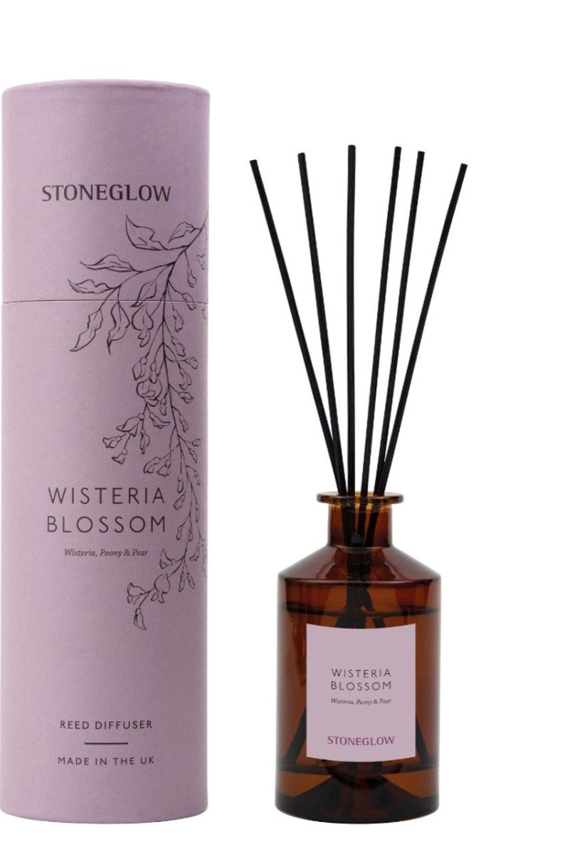 The Walled Garden - Wisteria Blossom - Wisteria | peony | pear - Scented Reed Diffuser 160ml - RUTHERFORD & Co
