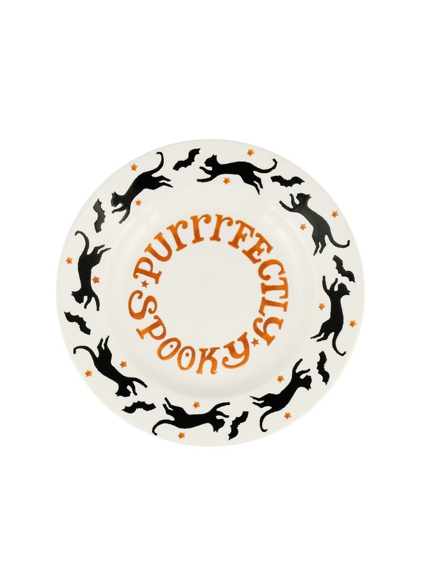 The Wise Witches Black Cats 8 1/2 Inch Plate - RUTHERFORD & Co