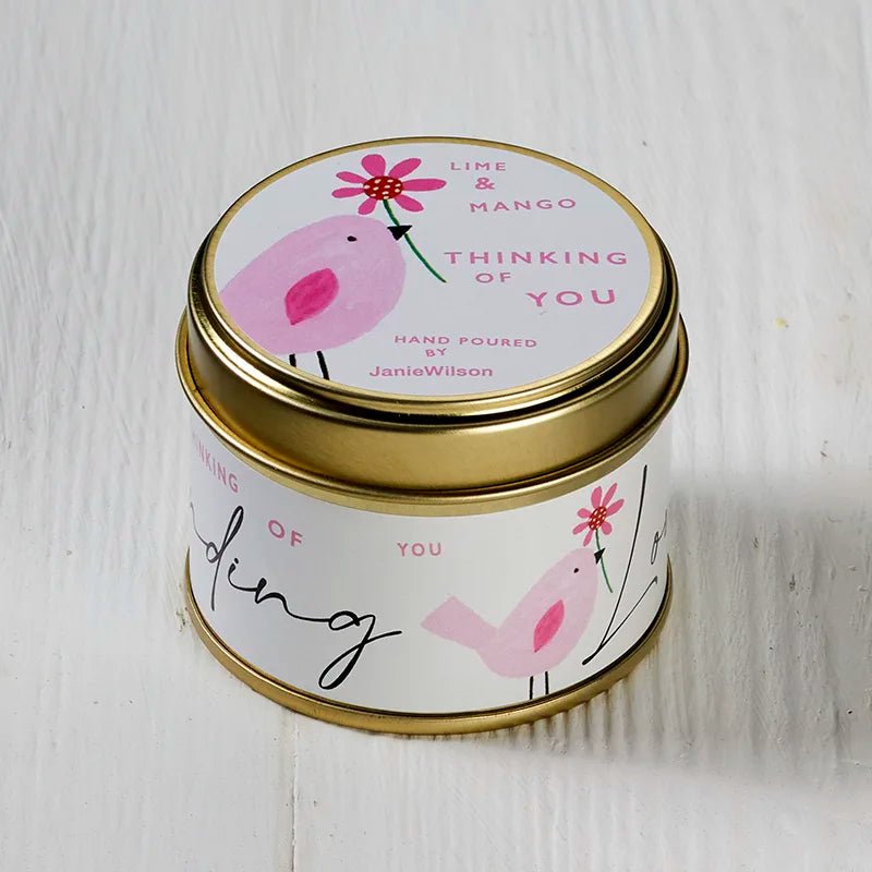 Thinking of You – Lime & Mango Mini Candle - RUTHERFORD & Co