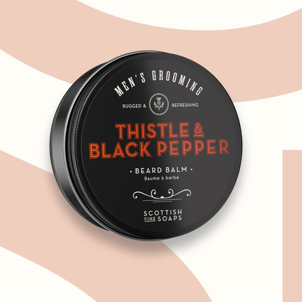Thistle & Black Pepper Beard Balm 95ml - RUTHERFORD & Co