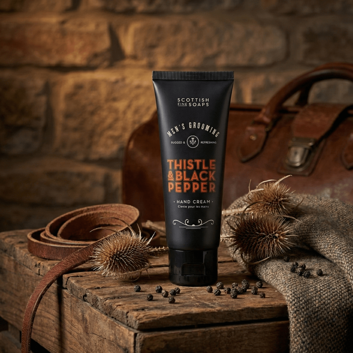 Thistle & Black Pepper Hand Cream 100ml - RUTHERFORD & Co