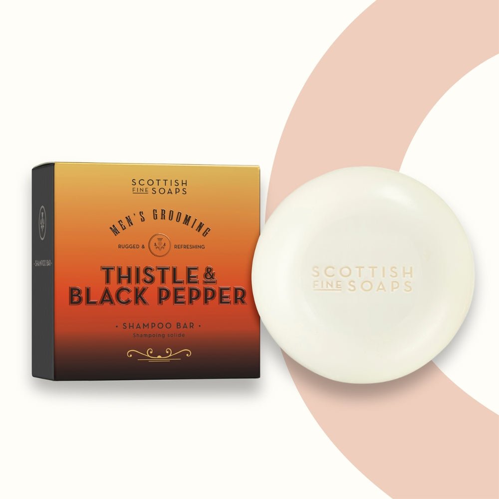 Thistle & Black Pepper Shampoo Bar 100g - RUTHERFORD & Co