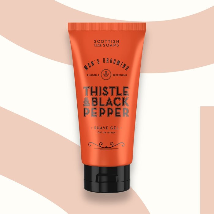 Thistle & Black Pepper Shave Gel - RUTHERFORD & Co