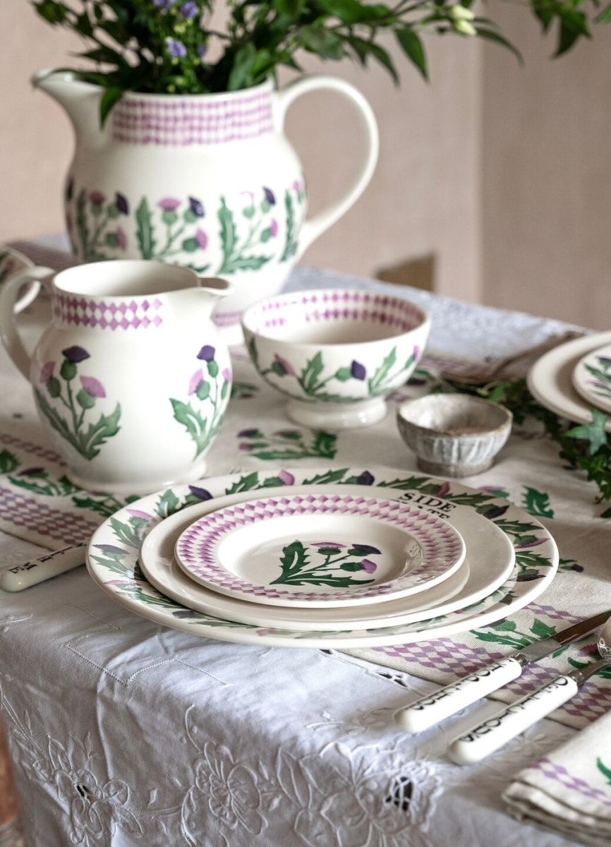 Thistle Small Side Plate, 6.5 Inch - RUTHERFORD & Co