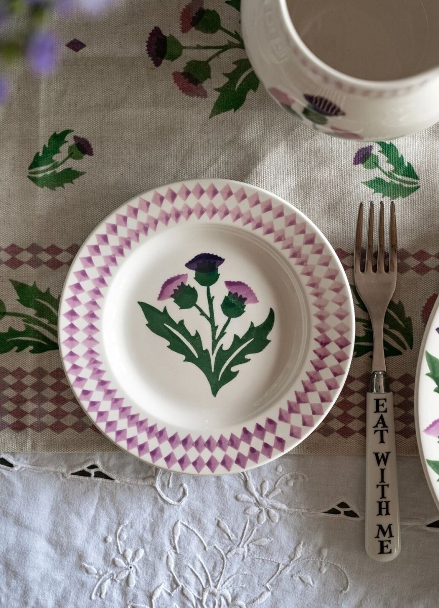 Thistle Small Side Plate, 6.5 Inch - RUTHERFORD & Co